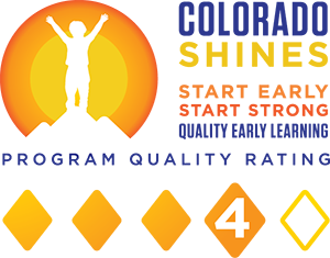 Colorado Shines. Start Early, Start Strong, Quality Early Learning. Program Quality Rating 4.